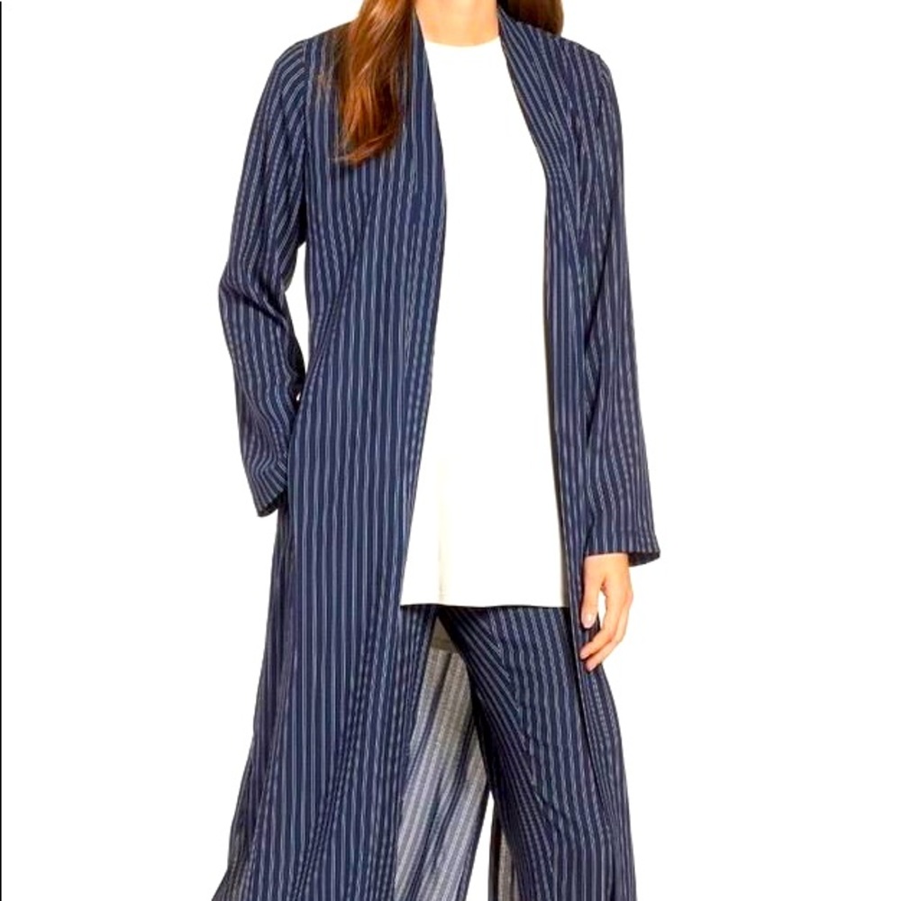 Eileen Fisher long kimono jacket new with tags
